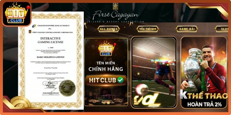 Có Giấy Phép Hoạt Động Không? Minh Bạch Pháp Lý Và Uy Tín 1 Được cơ quan cấp phép quốc tế